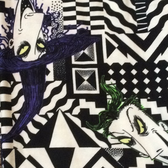 Lularoe TC nightmare before Christmas leggings new - Picture 2 of 3